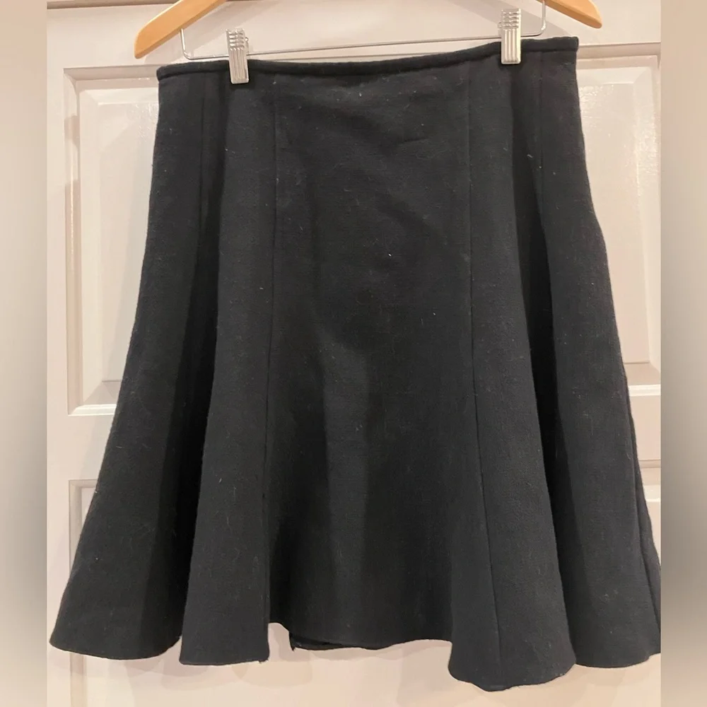 Armani black mini skirt, size 8 - Picture 3 of 7